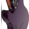Schecter 3956 PT Standard Electric Guitar - Purple Burst Burl - Image 2