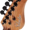 Schecter 3956 PT Standard Electric Guitar - Purple Burst Burl - Image 3