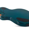 Schecter Solo-II Standard Electric Guitar - Ocean Blue Burst Burl 3959 - Image 5