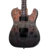 Schecter PT Standard Electric Guitar - Black Fade Burst Burl 3952 - Image 8