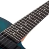 Schecter Solo-II Standard Electric Guitar - Ocean Blue Burst Burl 3959 - Image 10