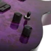 Schecter 3956 PT Standard Electric Guitar - Purple Burst Burl - Image 11