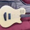 Godin A4 Ultra Semi-Acoustic Fretted Bass Guitar with Midi pickup - Natural - Image 3