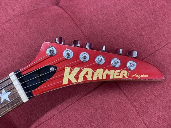 Kramer Richie Sambora Jersey Star Electric Guitar parts guitar 1980's - Image 9