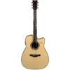 Yamaha TransAcoustic TAG3 C Gen 2 Acoustic-Electric Guitar with Gigbag - Natural - Image 3
