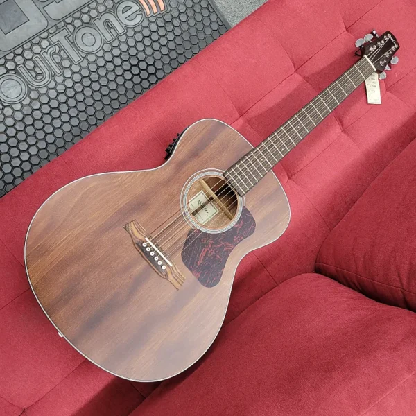 Walden G551E Natura Solid Mahogany Top Grand Auditorium Acoustic-Electric Guitar Mahogany 50% OFF B STOCK