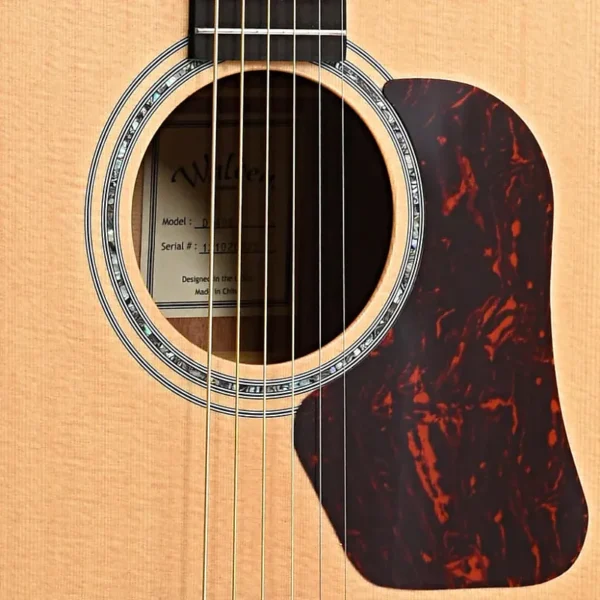 Walden Natura D740E Acoustic-Electric Guitar & Gigbag - Natural with Gig Bag 50% OFF B Stock - Image 3