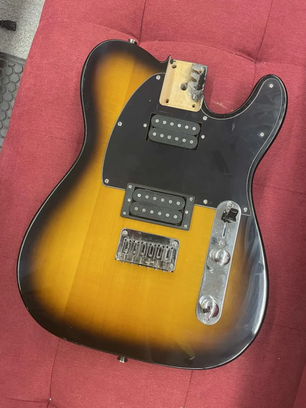 Telecaster Body W/ Pickups HH - 3 Tone Sunburst