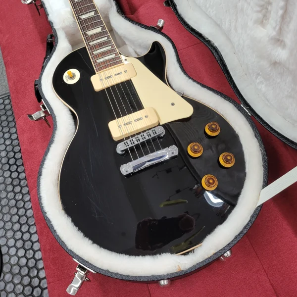 Gibson Les Paul Traditional Pro P90 2011 - Ebony - Image 3