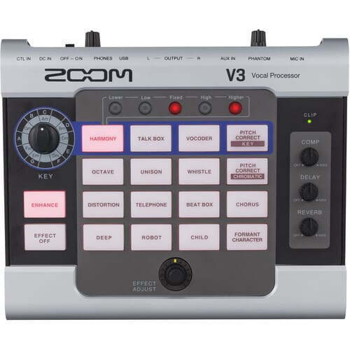 Zoom V3 Vocal Processor Effects Pedal Japan | eBay