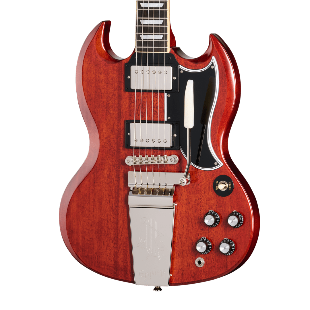 Epiphone Inspired by Gibson Custom 1964 SG Standard Reissue with Maestro Vibrola 2025 - Cherry Red