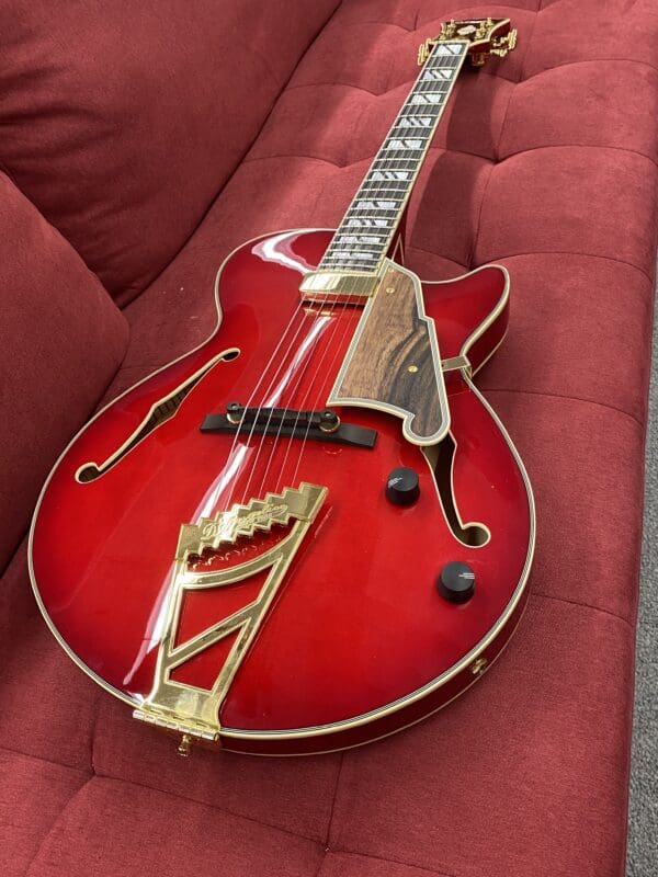 D'Angelico Excel SS Soho Electric Guitar - Dark Cherry Burst - Image 7