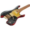 Ibanez MGFM10 Manuel Gardner Fernandes Signature Electric Guitar - Obsidian Black Low Gloss - Image 3