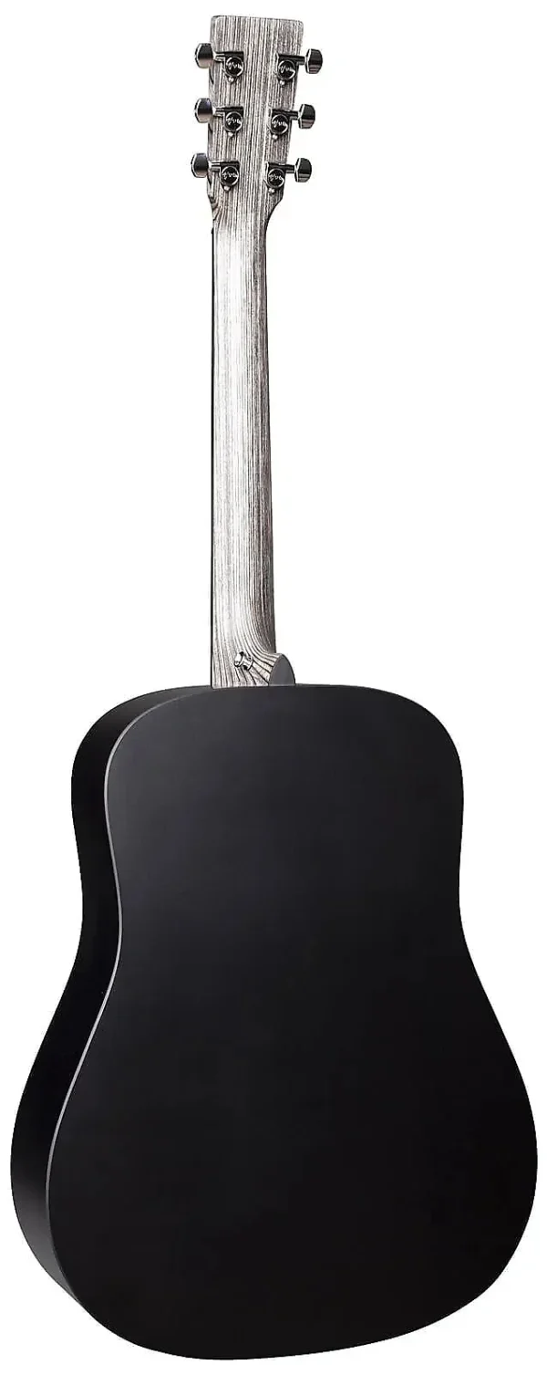 Martin DX Johnny Cash Acoustic-Electric Guitar - Black - with Bag - Image 2