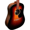 Martin DX2E X Series Ziricote Dreadnought Acoustic-Electric Guitar - Burst - with Bag - Image 8