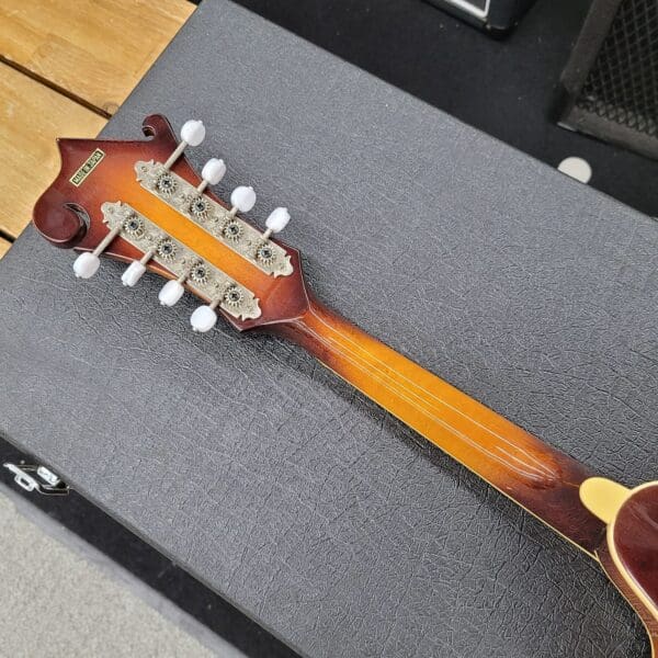 Alvarez A-500 Twin Points A-Style Mandolin with Case - Sunburst - Image 14
