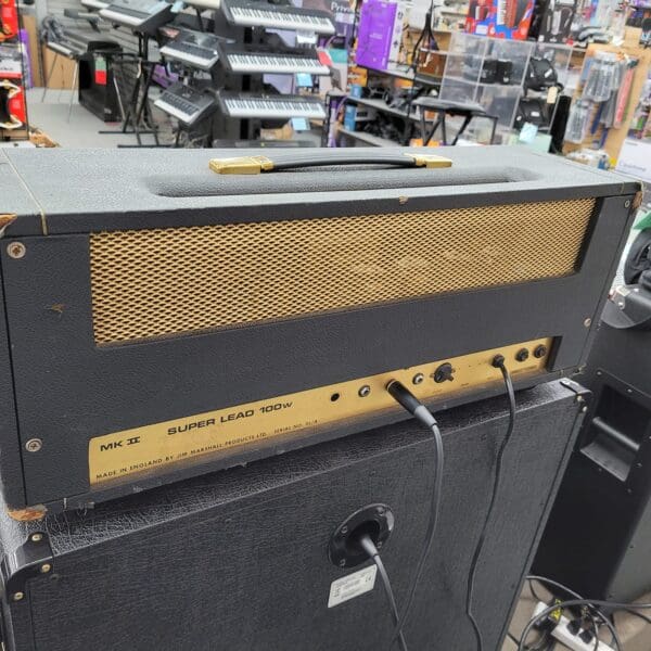 Marshall JMP Super Lead 1959 MK II 2-Channel 100-Watt Guitar Amp Head 1976- Black - Image 10