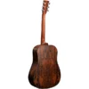 Martin DX2E X Series Ziricote Dreadnought Acoustic-Electric Guitar - Burst - with Bag - Image 6