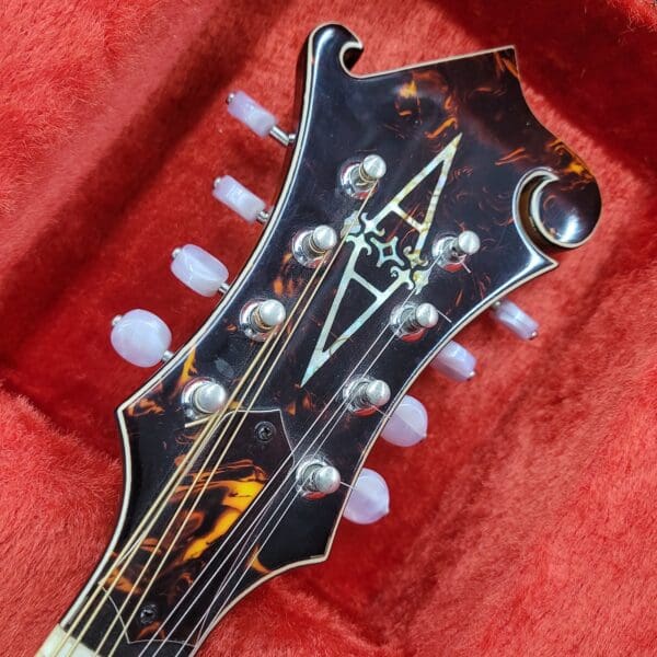 Alvarez A-500 Twin Points A-Style Mandolin with Case - Sunburst - Image 7