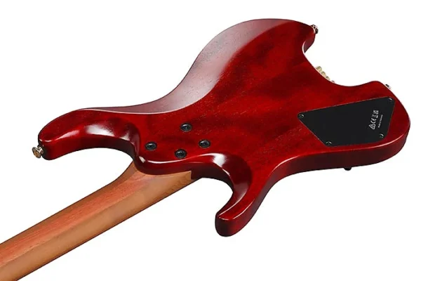 Ibanez MGFM10 Manuel Gardner Fernandes Signature Electric Guitar - Obsidian Black Low Gloss - Image 9