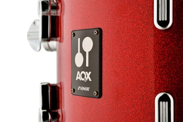 Sonor AQX Jazz 4piece Kit w/ Stands - Red Sparkle Local Pickup - Image 4