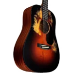 Martin DJRE Junior StreetLegend Dreadnought Acoustic-Electric Guitar – Burst w/ Bag