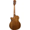 Lag HyVibe H2 HV10NACE Nylon Auditorium Cutaway Acoustic-Electric Looping Guitar - Natural Satin w/ Bag - Image 7