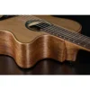 Lag HyVibe H2 HV10NACE Nylon Auditorium Cutaway Acoustic-Electric Looping Guitar - Natural Satin w/ Bag - Image 4