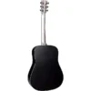 Martin DX Johnny Cash Acoustic-Electric Guitar - Black - with Bag - Image 3