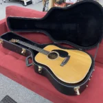 Martin D-28 Acoustic-Electric Guitar 1972 – Natural (refinished)