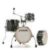 Sonor AQX Micro 4pc Drum Set w/ Stands- Black Midnight Sparkle - Image 4
