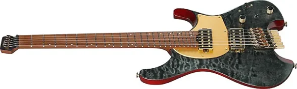 Ibanez MGFM10 Manuel Gardner Fernandes Signature Electric Guitar - Obsidian Black Low Gloss - Image 6