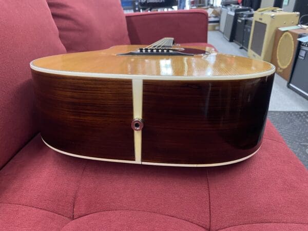 Martin D-28 Acoustic-Electric Guitar 1972 - Natural (refinished) - Image 11