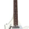Danelectro Coral Electric Sitar Guitar - White Crackle - Image 8