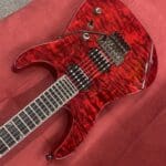 Jackson SL2Q Pro Series Soloist Electric Guitar 2014 – Transparent Red