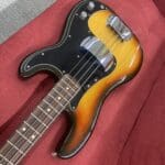 1979 Fender Precision Bass with Rosewood Fingerboard – Three Tone Sunburst