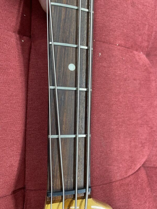 1979 Fender Precision Bass with Rosewood Fingerboard - Three Tone Sunburst - Image 10