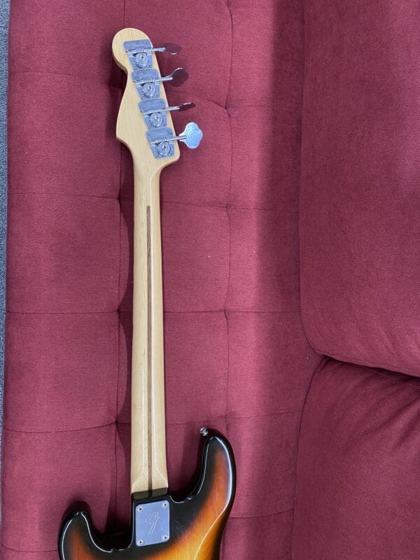 1979 Fender Precision Bass with Rosewood Fingerboard - Three Tone Sunburst - Image 23
