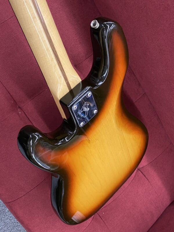 1979 Fender Precision Bass with Rosewood Fingerboard - Three Tone Sunburst - Image 21