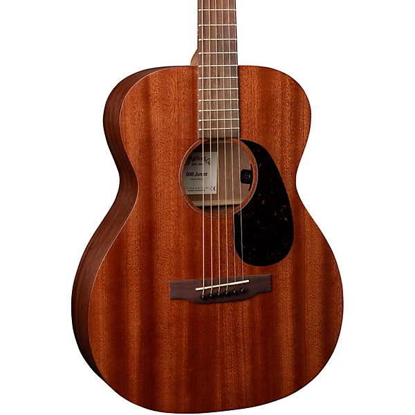 Martin 000 Junior E Sapele Acoustic Guitar (with Soft Shell Case) - Cherry Stain