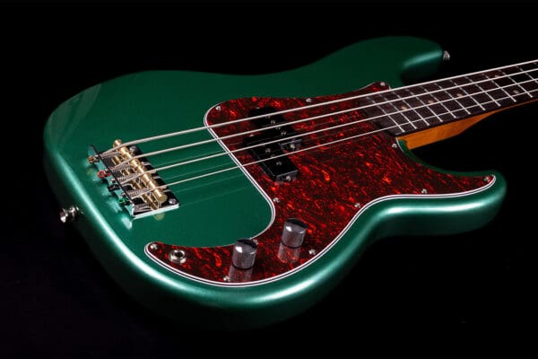 JET JPB-300 4-String P-Style Bass Guitar - Green - Image 7