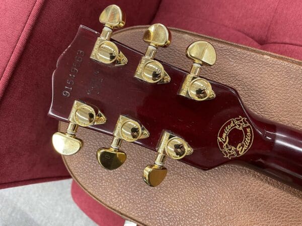 Gibson Les Paul Standard 1999 Limited Edition Birdseye Maple Cap - Dark Wineburst - Image 16