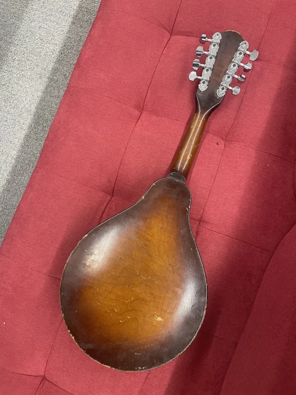Vintage Strad-o-lin A Style Mandolin 1940s - Dark Tobacco Sunburst - Image 5