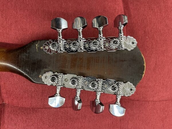 Vintage Strad-o-lin A Style Mandolin 1940s - Dark Tobacco Sunburst - Image 2