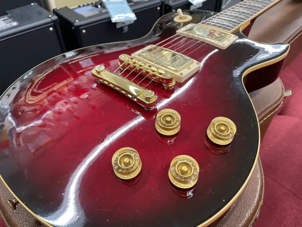 Gibson Les Paul Standard 1999 Limited Edition Birdseye Maple Cap - Dark Wineburst - Image 5