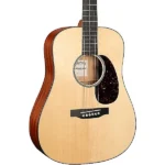 Martin D Jr E Dreadnought Acoustic-Electric Guitar – Natural w/ Bag
