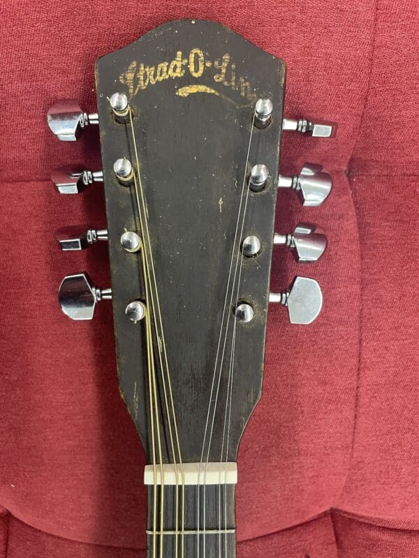 Vintage Strad-o-lin A Style Mandolin 1940s - Dark Tobacco Sunburst - Image 3