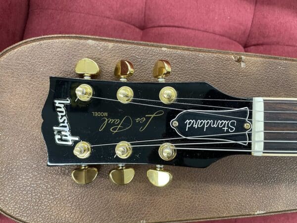 Gibson Les Paul Standard 1999 Limited Edition Birdseye Maple Cap - Dark Wineburst - Image 9