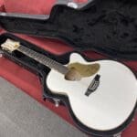 Gretsch G5022CWFE-12 Rancher Falcon Jumbo 12-String Cutaway Acoustic-Electric Guitar – White w/ Hard Case
