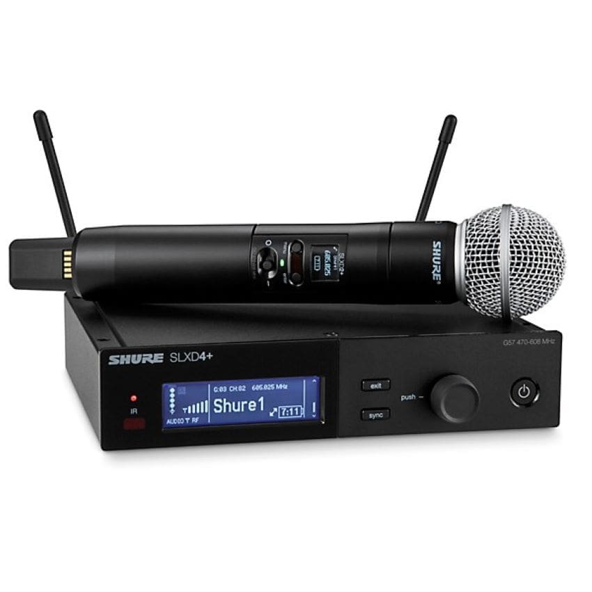 Shure SLXD24+/SM58 Digital Wireless Handheld Microphone